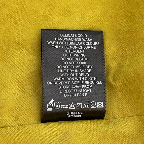 AJE  CASABLANCA BRAIDED TIERED MAXI SKIRT IN OLIVE GREEN boho quiet luxury - Picture 13 of 13